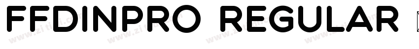 FFDINPro Regular 语言字体转换